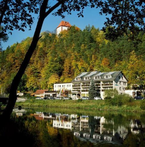 Hotel Am Schlossberg Ziegenrück Zewnętrze zdjęcie